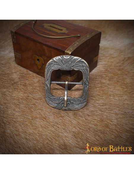 Set di 3 fibbie per cinture medievali...