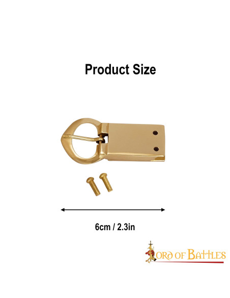 Fibbia medievale per cinture d'epoca...