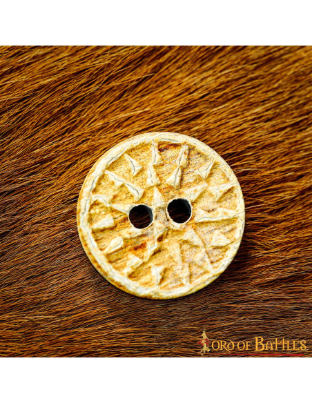 Set 5 bottoni medievali decorati in...