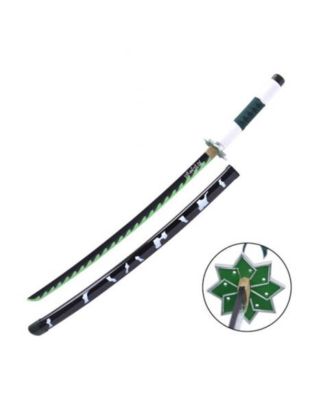 Katana di bambù Sanemi Shinazugawa di...