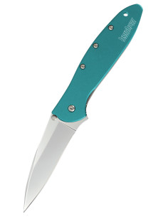 Coltello tascabile Kershaw Leek, verde acqua