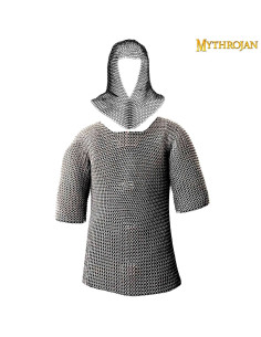 Set cotta di maglia con carnefice finitura zinco lucido...