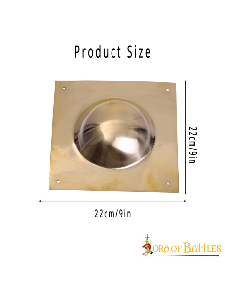 Umbo in ottone per scudi romani...