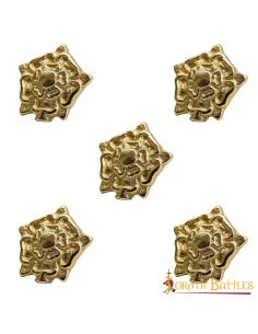 Set di 5 rose tudor medievali per cintura