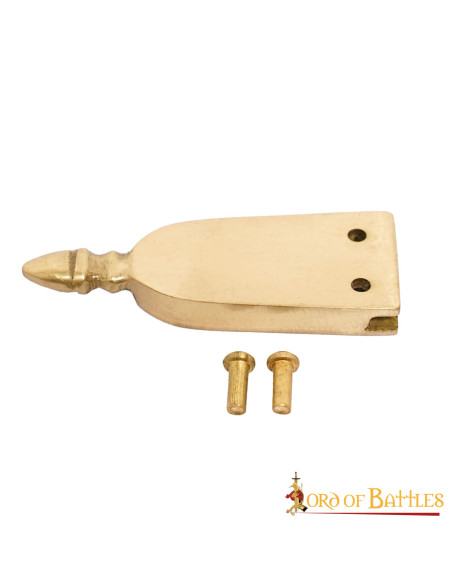 Chiusura cintura medievale in ottone...