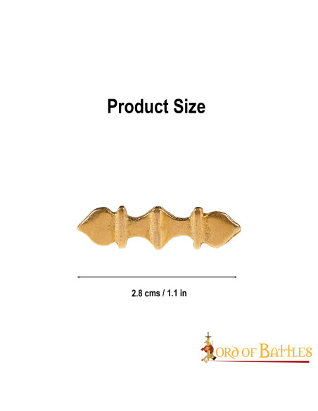 Set di 5 ornamenti in ottone per...