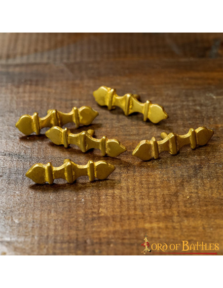 Set di 5 ornamenti in ottone per...