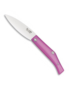 Coltello tascabile pallarés fucsia lama in acciaio al...