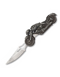 Coltello moto Skeleton Albainox (21 cm.)