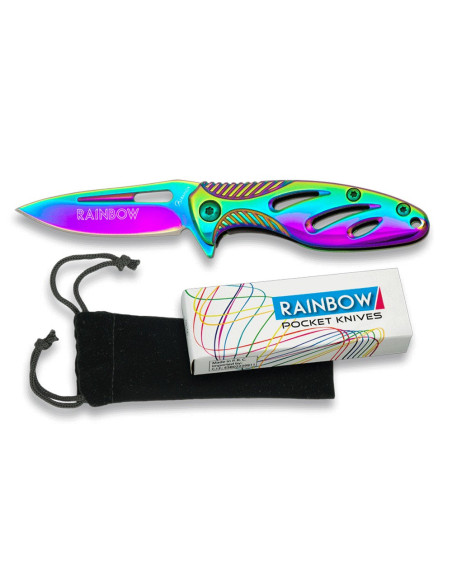 Coltello tascabile Rainbow Albainox...