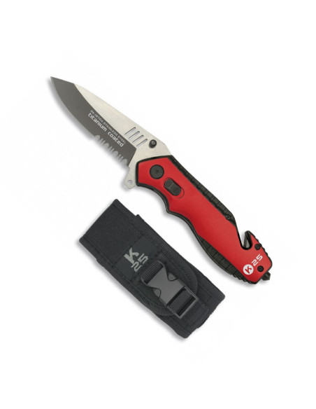 Rasoio di sicurezza K25 rosso-nero