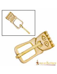 Set di 5 fibbie celtiche o vichinghe per cinture, borse o... 2