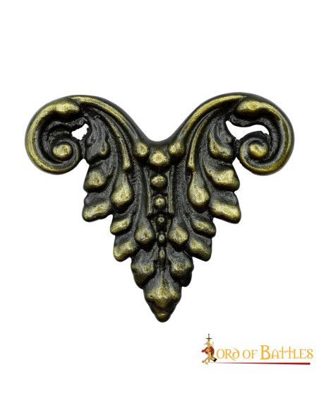 Ornamento floreale medievale per...