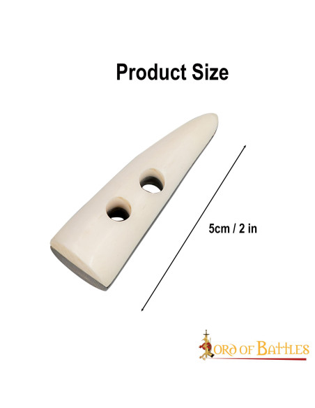 Set di 5 chiusure medievali in corno...