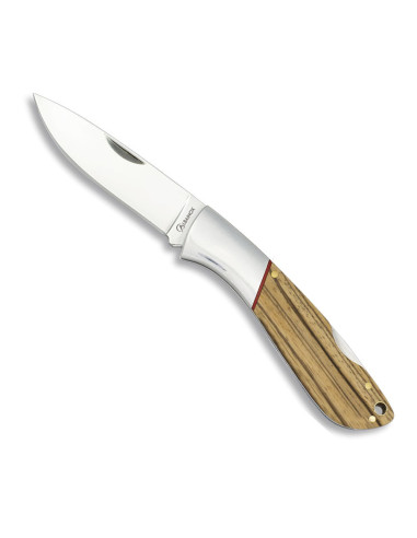 Coltello marca Albainox in legno zebrato (18,3 cm.)