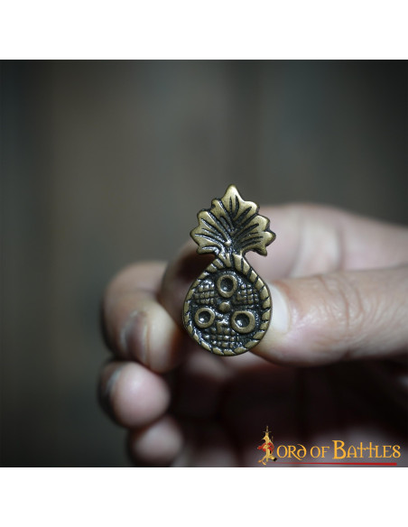 Set di 5 ornamenti di ananas in...