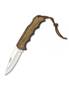 Coltello marca Albainox in legno zebrato (20,6 cm.)