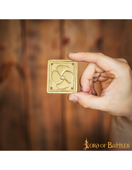 Set 3 ornamenti floreali medievali...