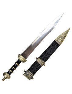 Pugnale ornamentale legioni romane con fodero (44 cm.)