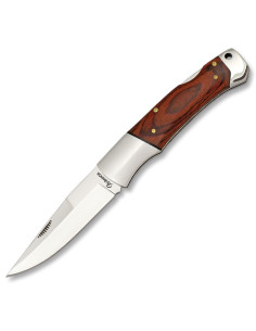 Coltello tascabile da campagna Red Pakkawood (18,4 cm.)