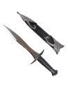 Pugnale Hobbit con fodero nero (24,5 cm.)