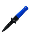 Terzo coltello tascabile blu con sistema assistito (13,5 cm.)