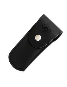 Custodia per coltelli in pelle nera Cudeman (9 cm.)