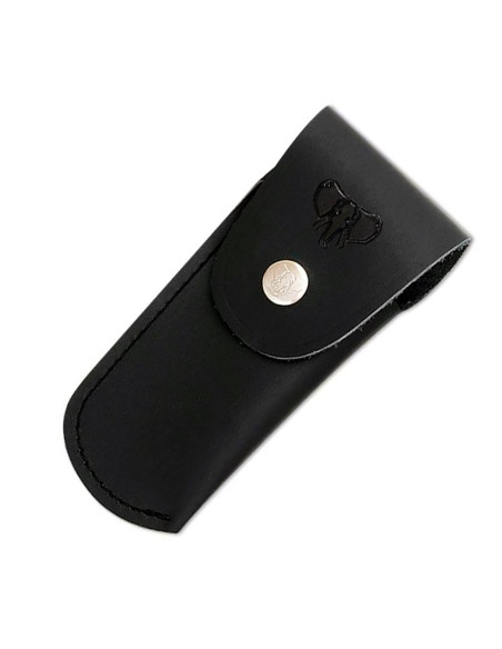 Custodia per coltelli in pelle nera...