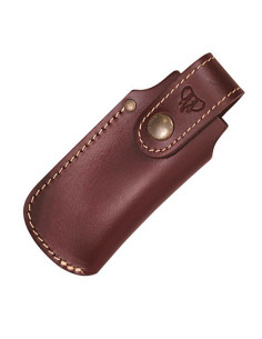 Fodero in pelle marrone Cudeman per coltelli (12 cm.)