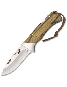 Coltello tascabile serie Albainox Impala, manico in legno...