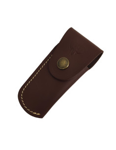 Cudeman fodero in pelle marrone per coltelli da tasca (9...