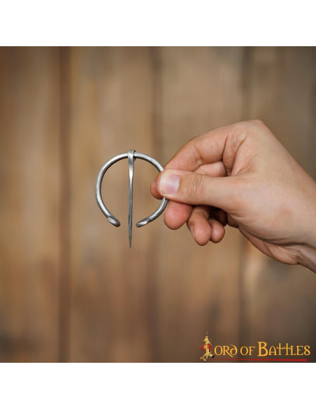 Fibula vichinga nichelata per...