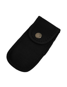 Custodia portacoltelli in nylon nero imbottito (10 cm.)