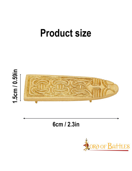 Punta decorativa stretta per cintura...