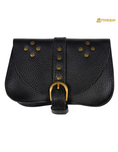 Borsa medievale nera, tipo marsupio, per ricreativi (18 x...
