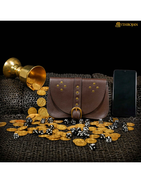 Borsa medievale marrone, tipo...