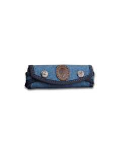 Fodero orizzontale in denim per coltelli tascabili Muela...