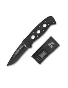 Coltello tattico marca K25 con fodero (20 cm.)