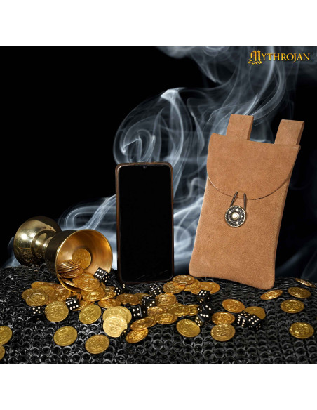 Borsa medievale marrone, tipo...