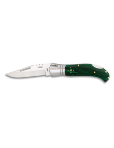 Coltello marca Albainox con manico in mikarta verde (21,4...