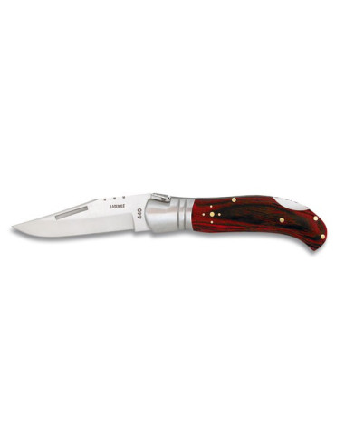 Coltello marca Albainox tipo Laguiole rosso mikarta (18,3 cm.)