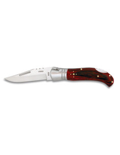 Coltello marca Albainox tipo Laguiole rosso mikarta (21,4...