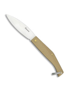Coltello marca Albainox con manico in legno con anello...