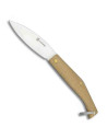 Coltello marca Albainox con manico in legno con anello (18 cm.)