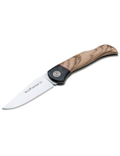 Coltello navale con chiusura Muela, legno d'ulivo