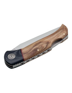 Coltello navale con chiusura Muela, legno d'ulivo 2