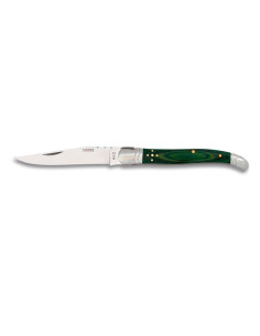 Coltello tascabile Albainox tipo Laguiole mikarta verde...