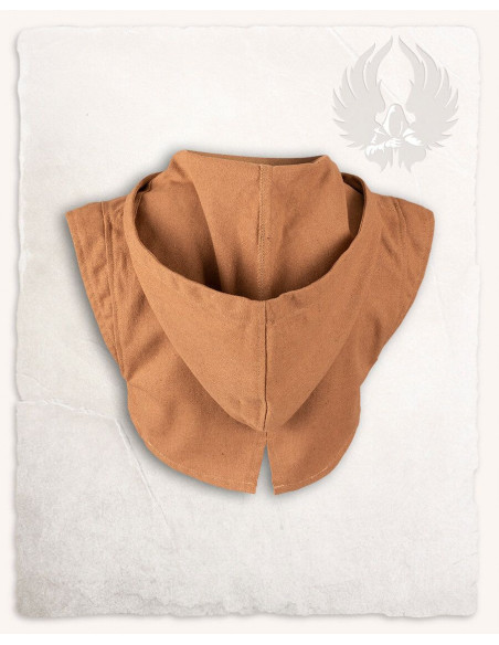 Coprispalla medievale con cappuccio...