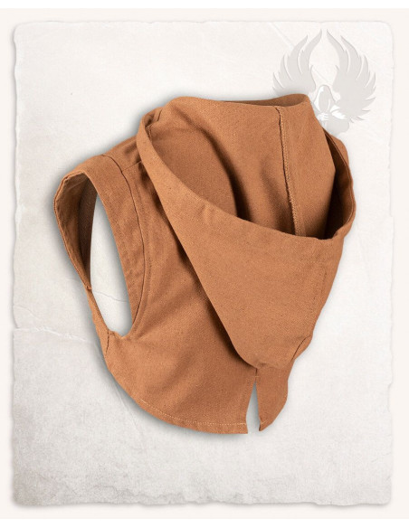 Coprispalla medievale con cappuccio...