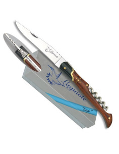 Coltello tascabile Laguiole Luxury con cavatappi (21,3 cm.)